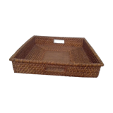 Square Wicker tray