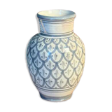 Artisanal vase bulging Kasbah Tazarine Grey