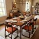 6 Baumann sled chairs in rosewood from the 1960s.