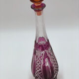 Colored crystal decanter