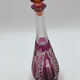 Colored crystal decanter