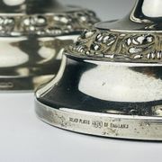 Chandeliers en argent plaqué d'Ianthe, Angleterre, années 1950, lot de 2