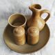 Sandstone condiment set