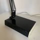 Lampe vintage 1970 d'architecte Twist noire bureau - 70 cm