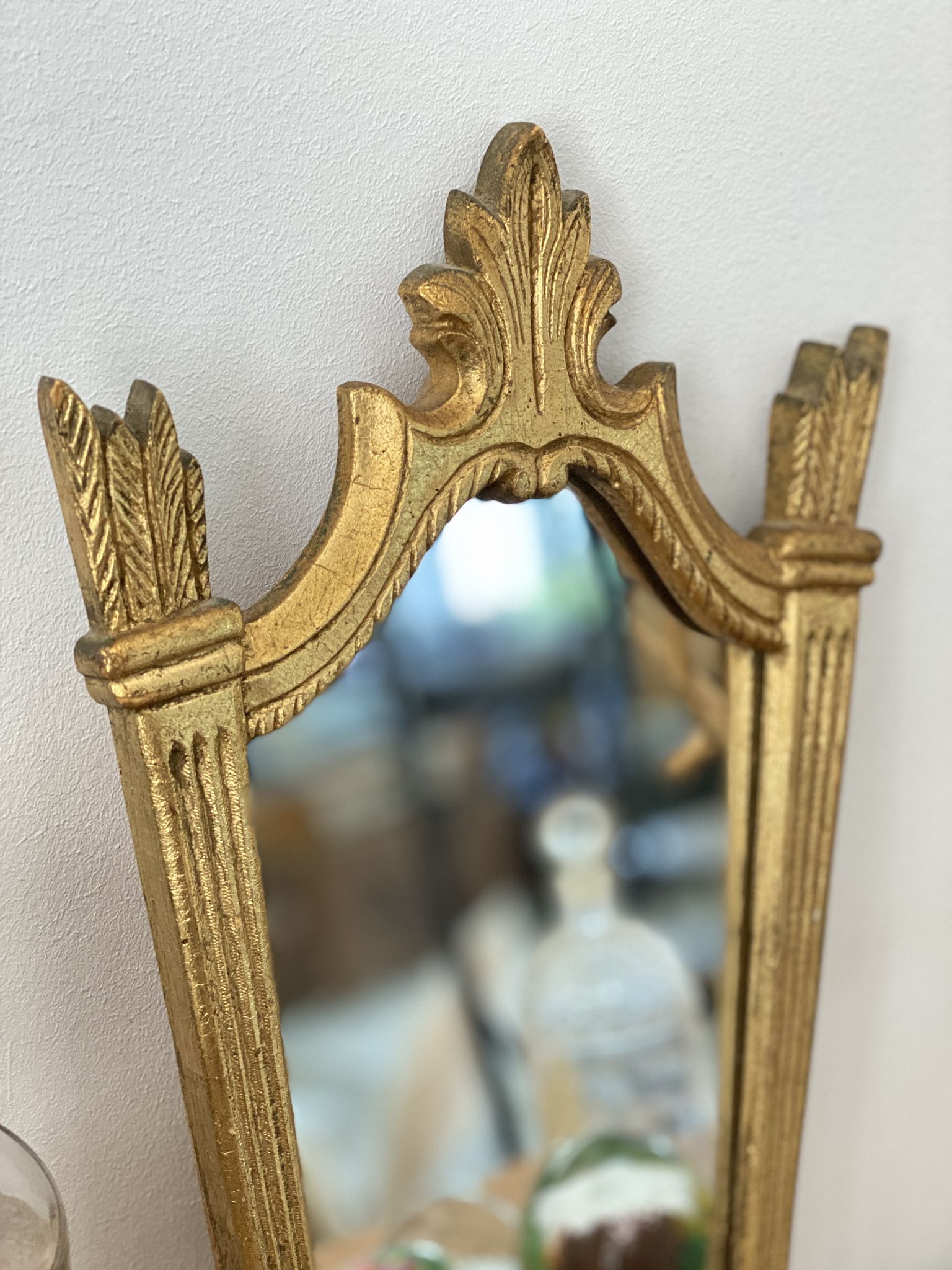 Golden mirror