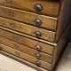Antique oak drawing cabinet / map cabinet / architect's cabinet