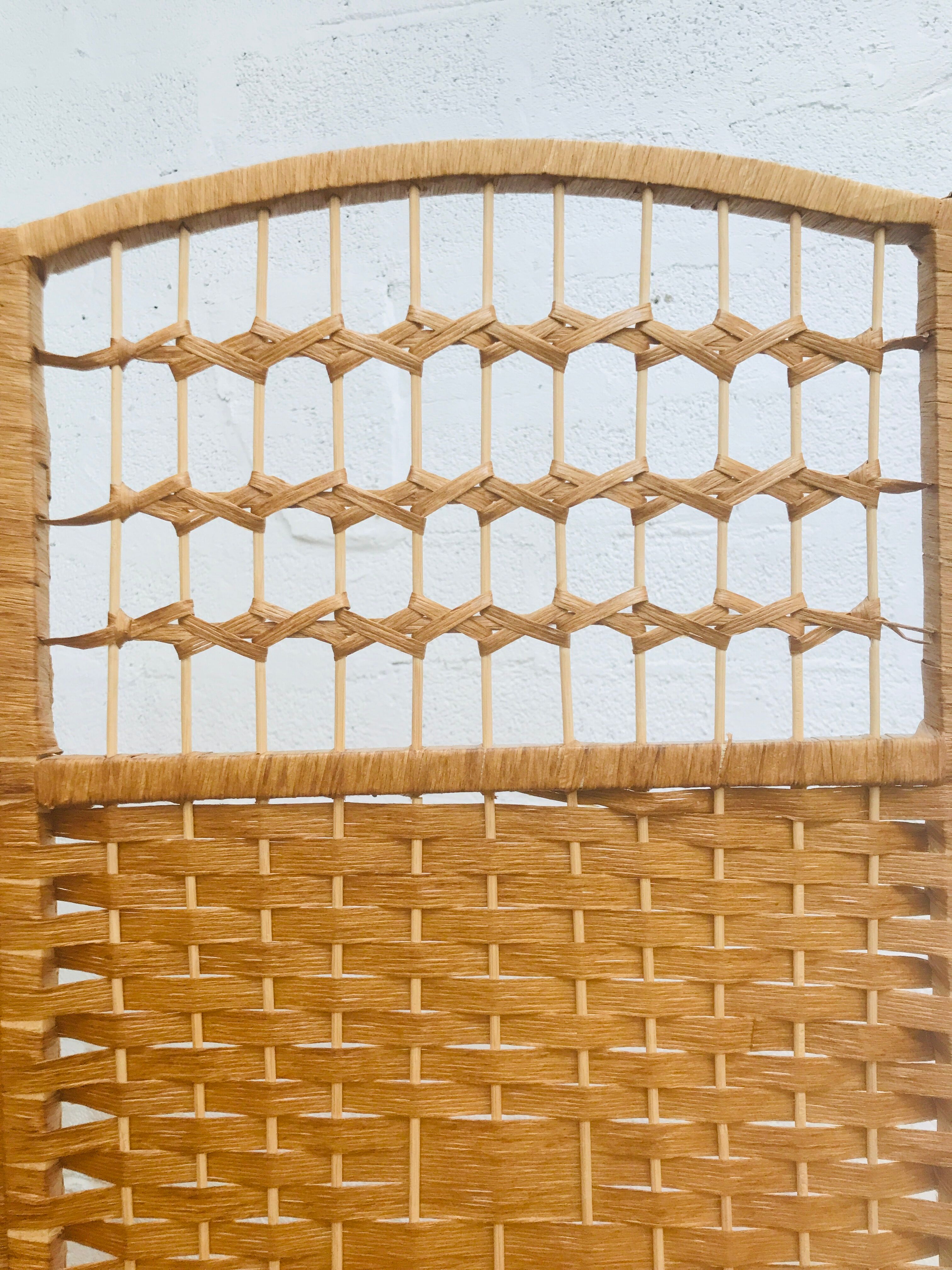 Rattan screen