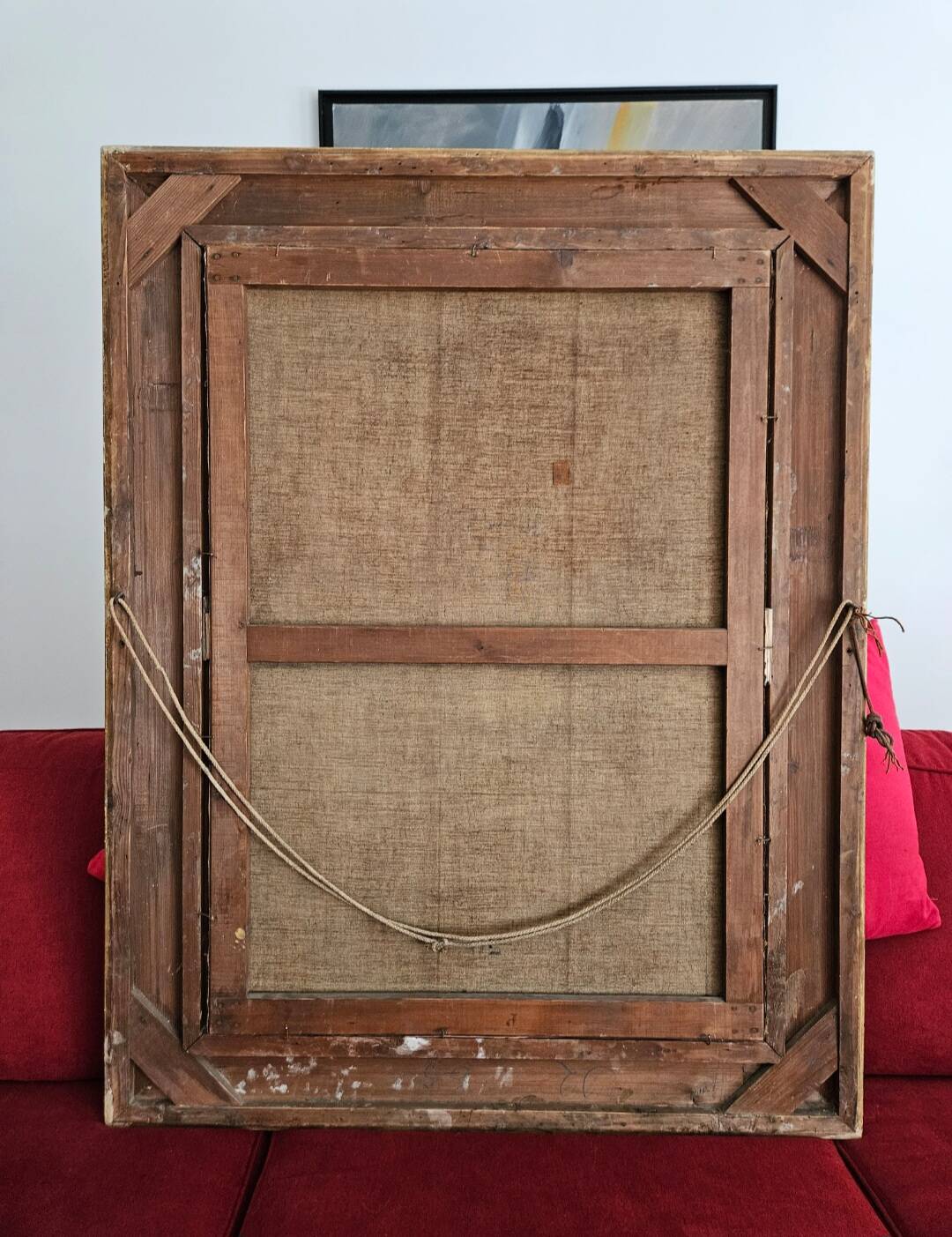 Toile Éloi Noel Béraud  fin XIXe