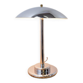 Lampe de bureau/table champignon vintage française Aluminor - années 1970