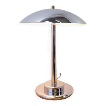 Lampe de bureau/table champignon vintage française Aluminor - années 1970