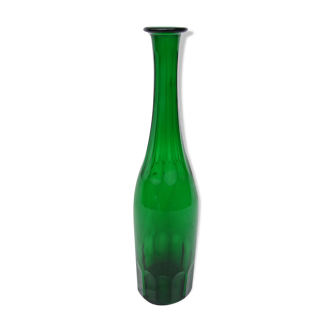 Green glass bottle