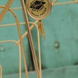 Vintage vinyl magazine rack