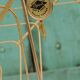 Vintage vinyl magazine rack