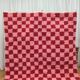 Handmade pure wool rug in traditional pink and red, 150/250 cm.
