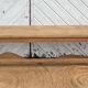 Pair of antique benches in raw solid oak - 1.60m
