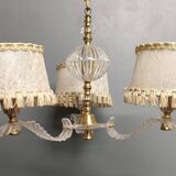 50's Rockabilly Chandelier - Three Lights - France