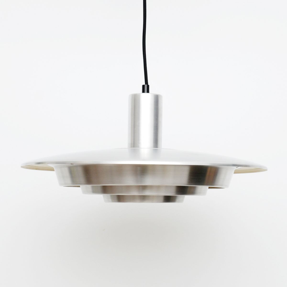 Danish pendant lamp in silver 60