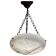 Large Alabaster Pendant, Diameter 30 cm. Swedish Grace, 1920s