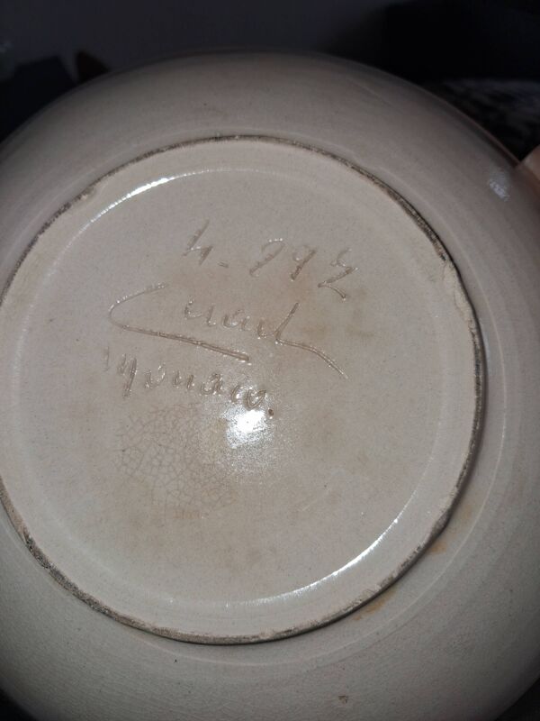 Plat vintage cerart minaco