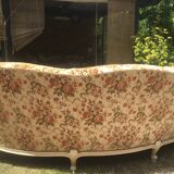 3-seater sofa with Louis XV style armchairs