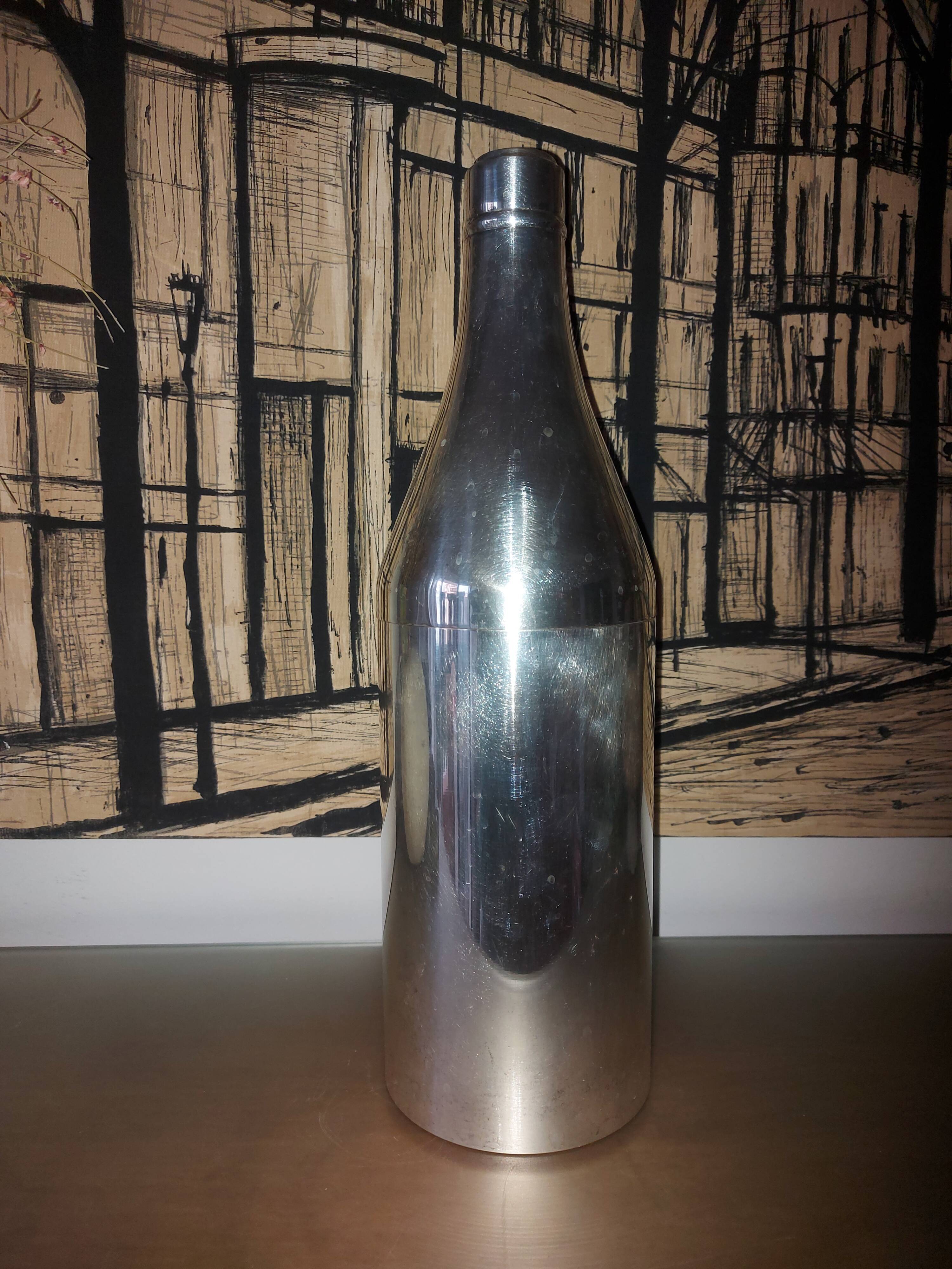 Bottle freshener alexandre gelb orfevre - metal argente