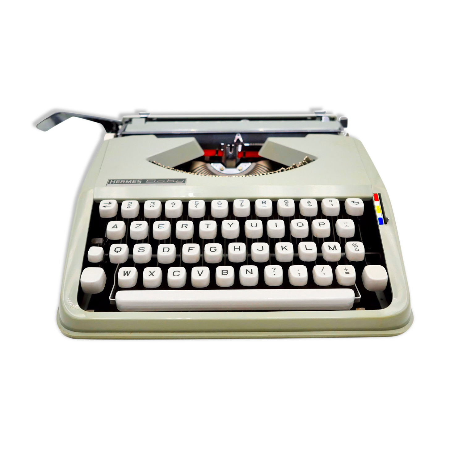 Hermes Baby Typewriter Green Linden Revised Ribbon New