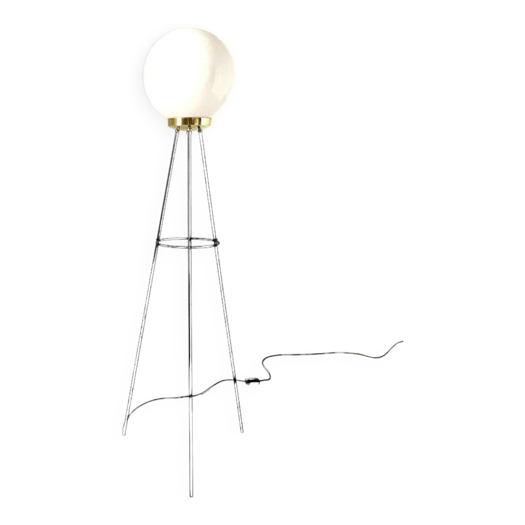vintage floor lamp with tripode structure Italy