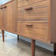 Danish vintage teak sideboard from the 1960s.