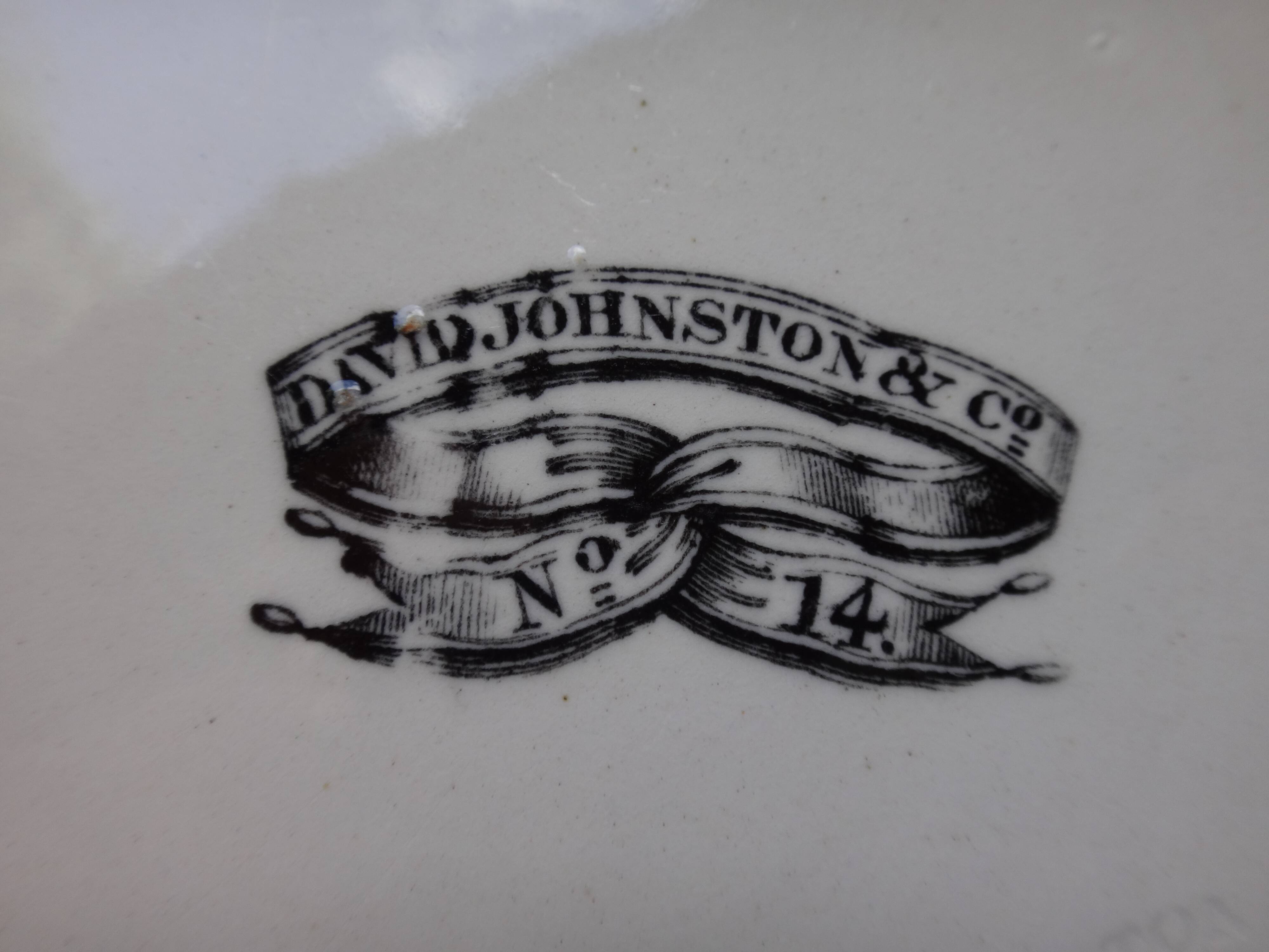 David Johnson and Co flat plate