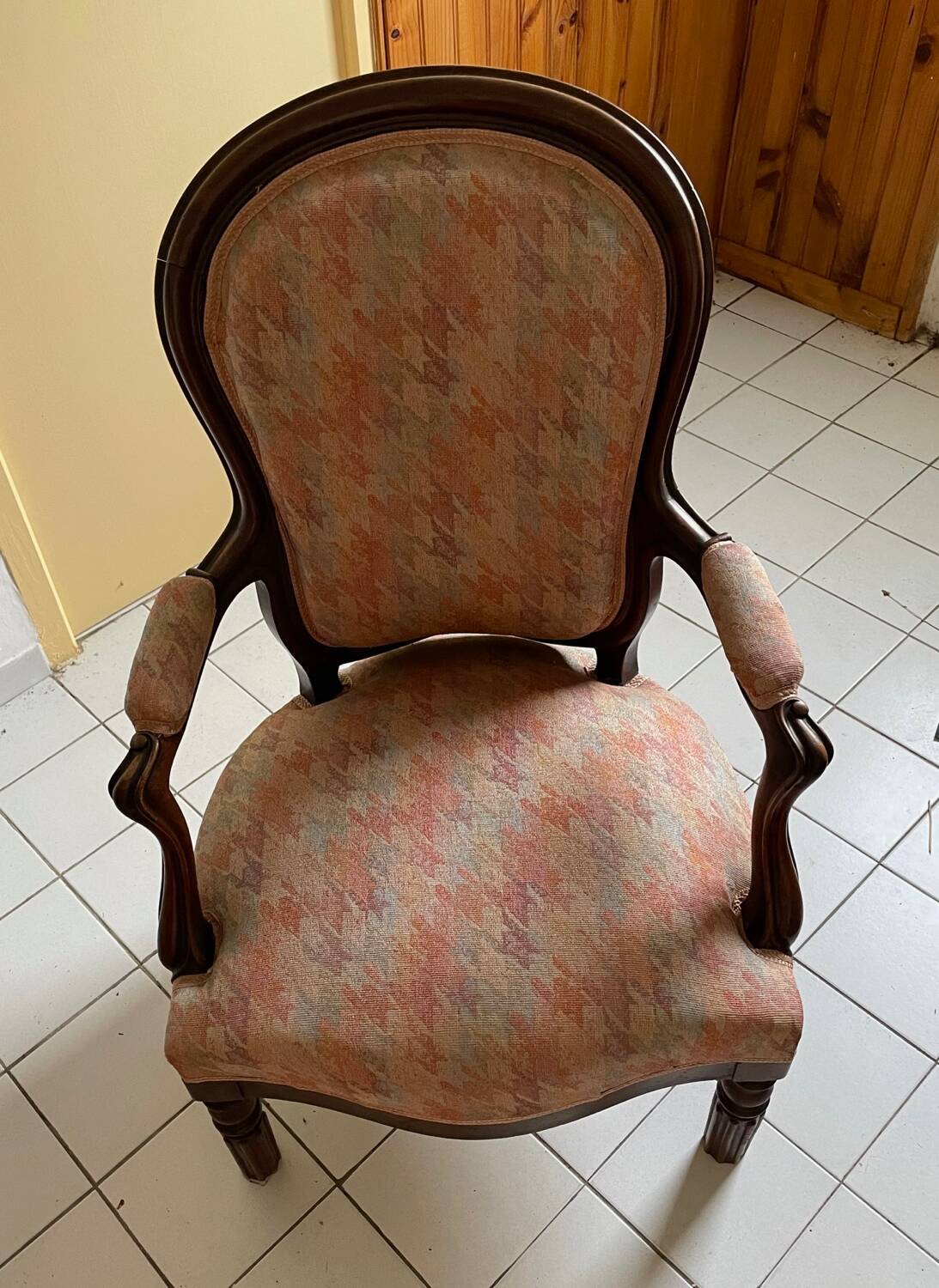 19th century bergère armchair