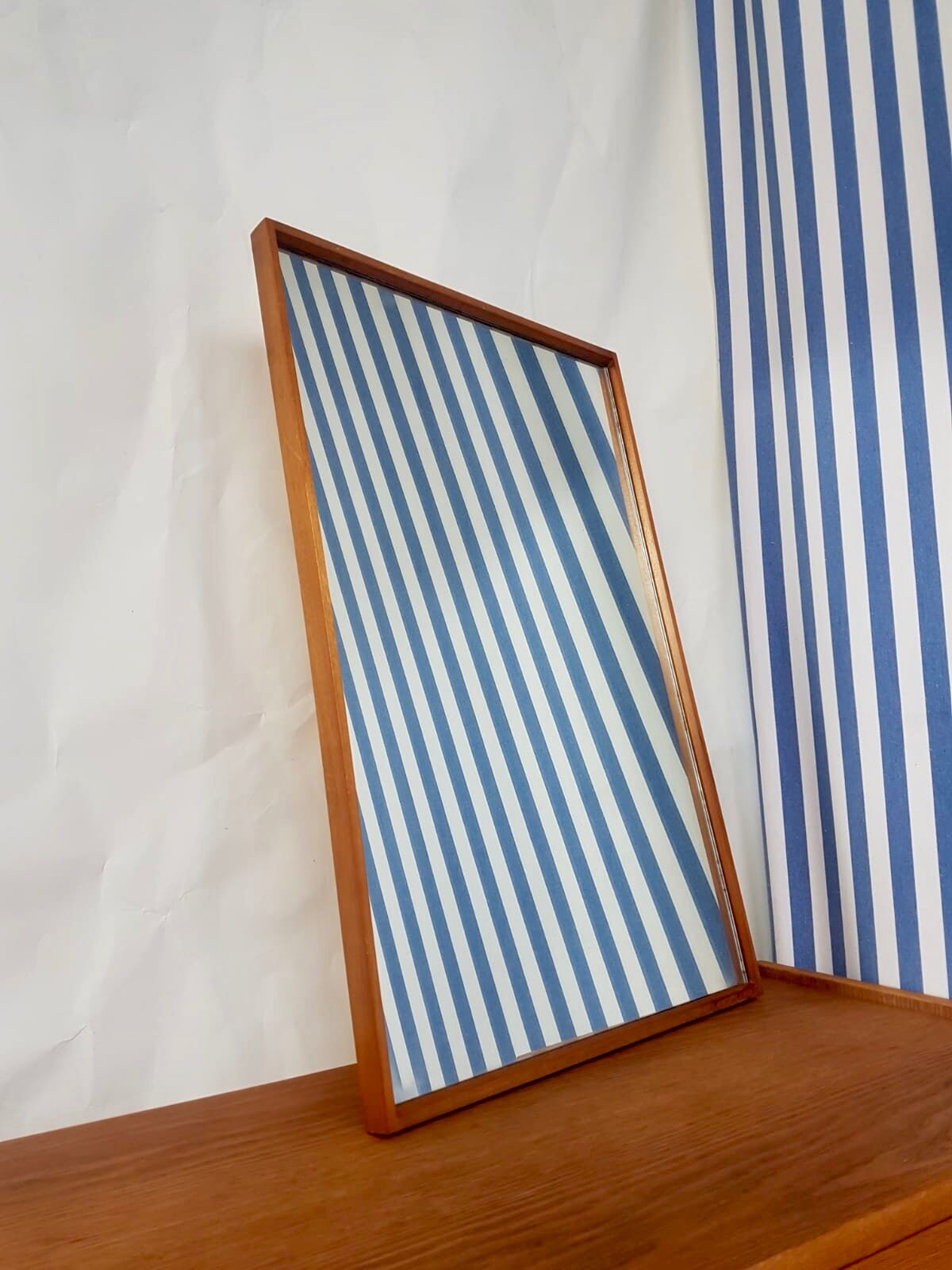 Miroir Alfred Cox danois retro 47,5x73,5cm