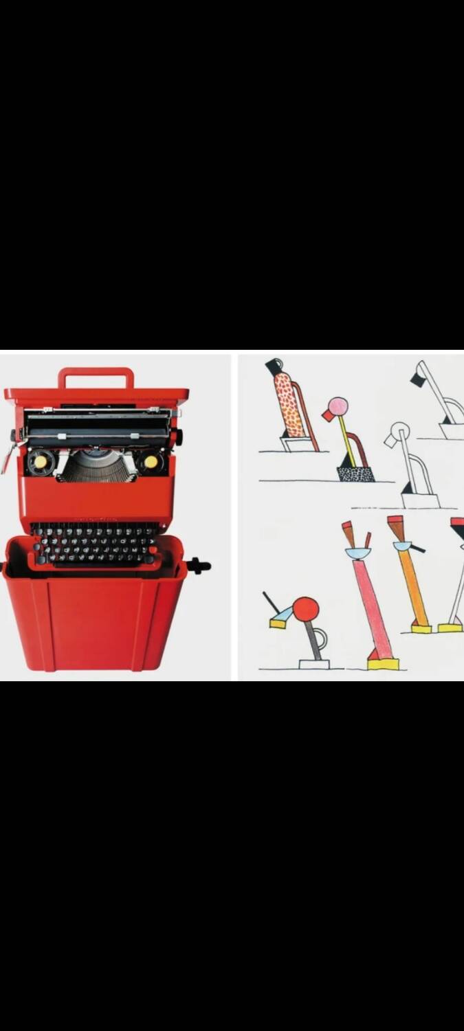 Valentine typewriter by Ettore Sottsass for Olivetti year 1969