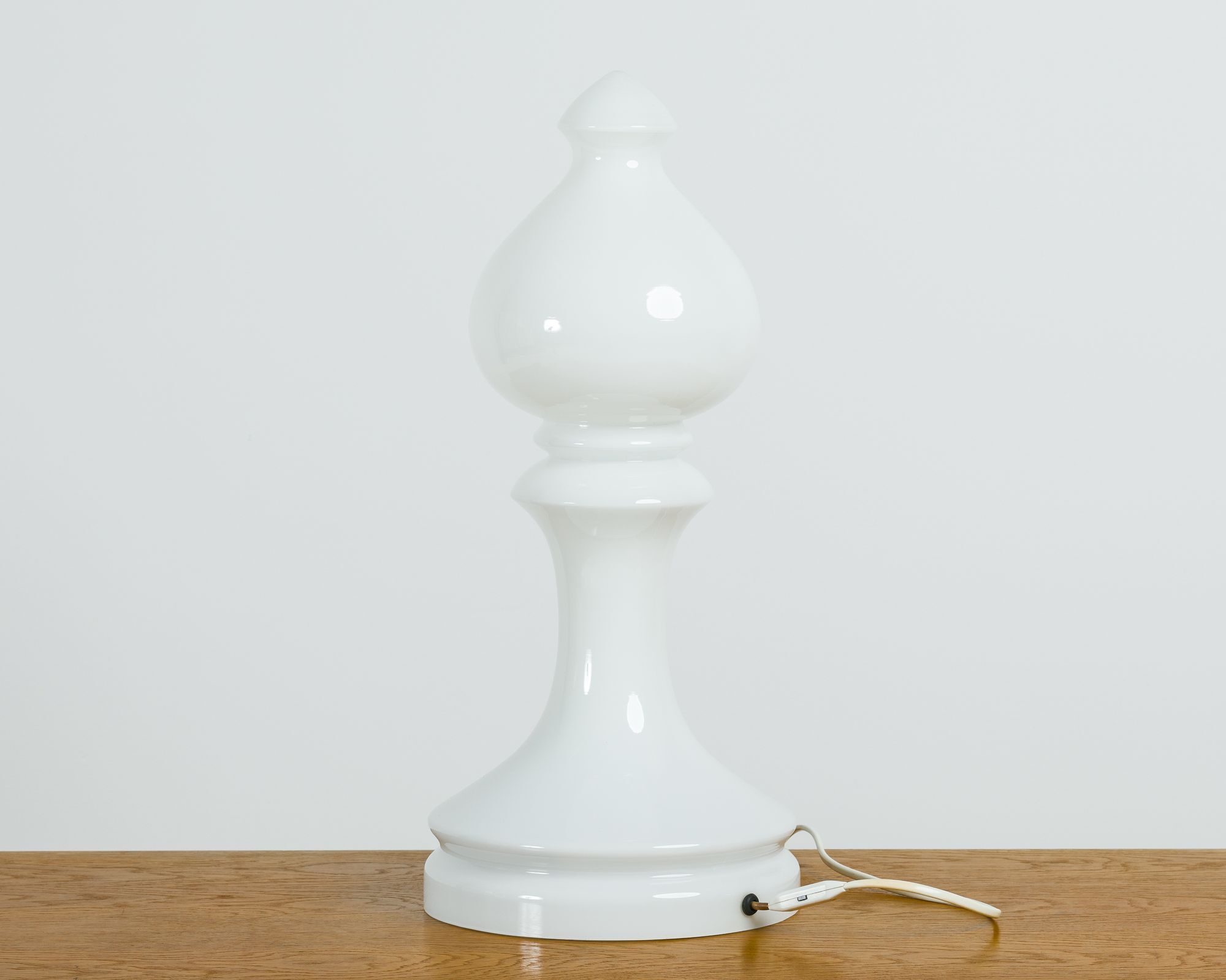Chess bishop table lamp, 70's