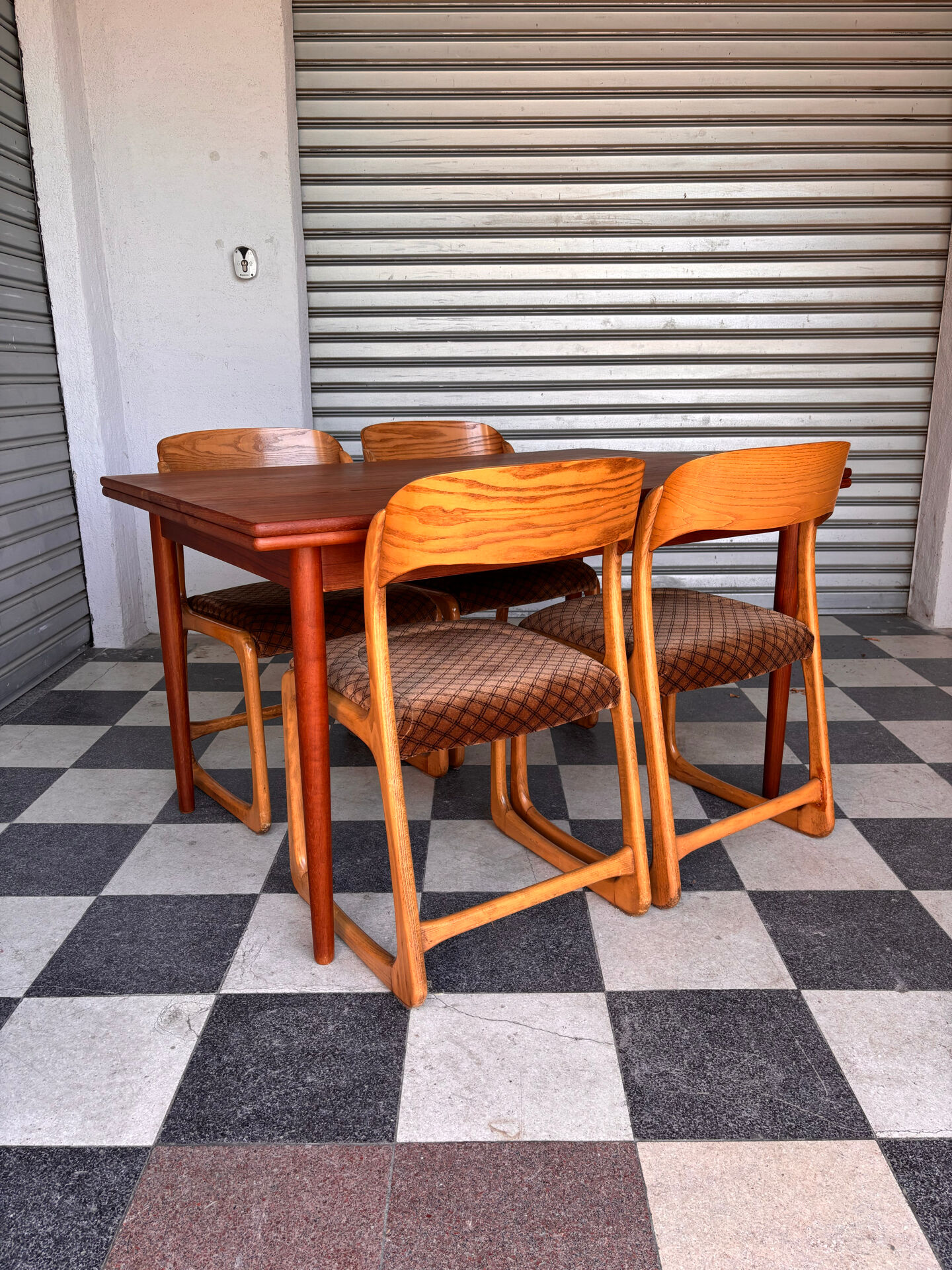 Danish table in teak