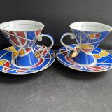 2 Cups with saucers – Leonardo Collection