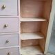 Wall toilet cabinet 2 doors 4 drawers