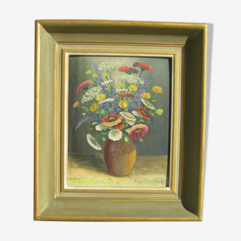Painting "vase of flowers"