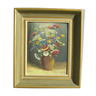 Peinture "vase de fleurs"