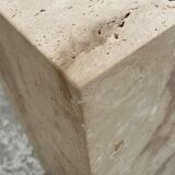 Travertine stele