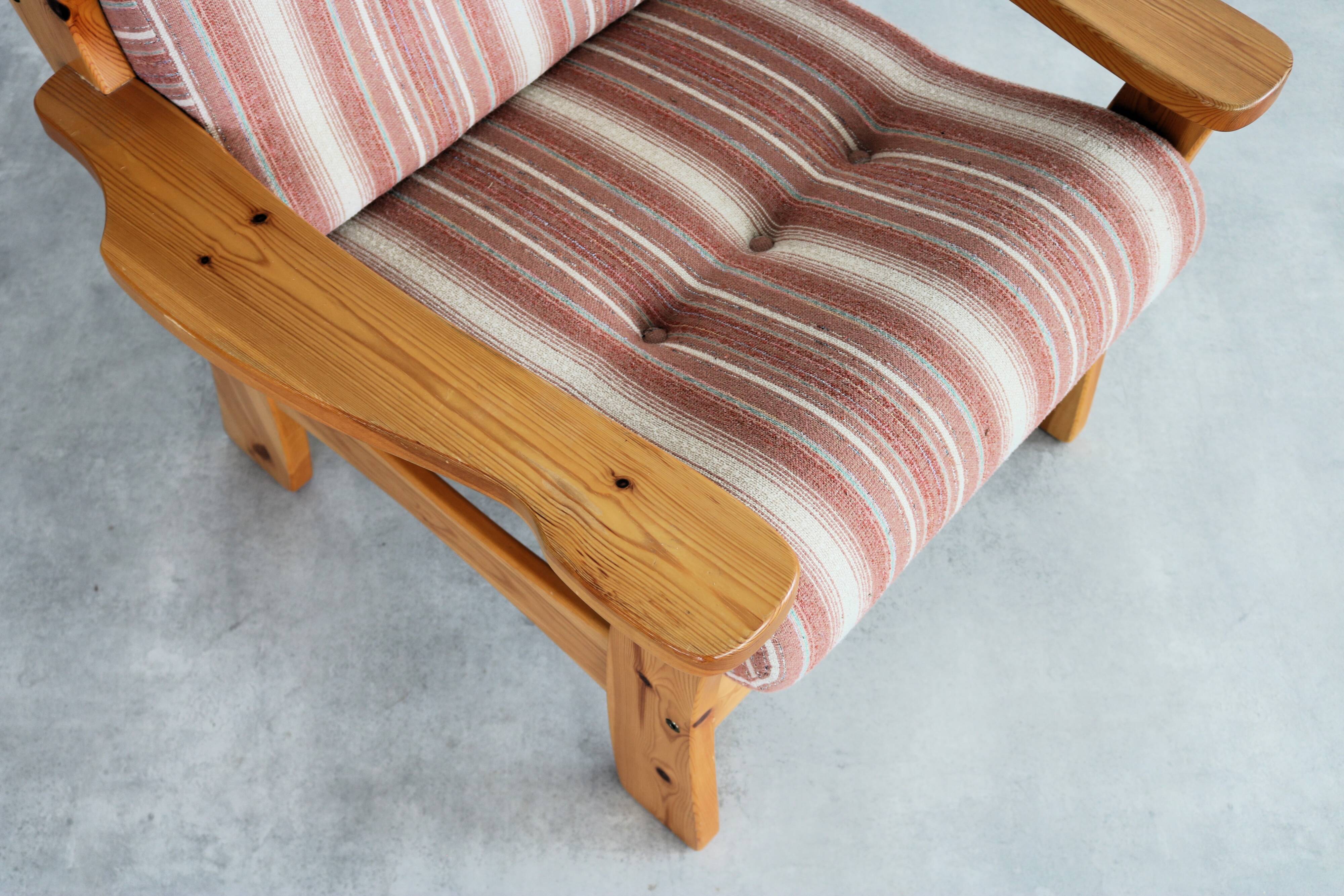 vintage armchair | 60s | pine | Swedish