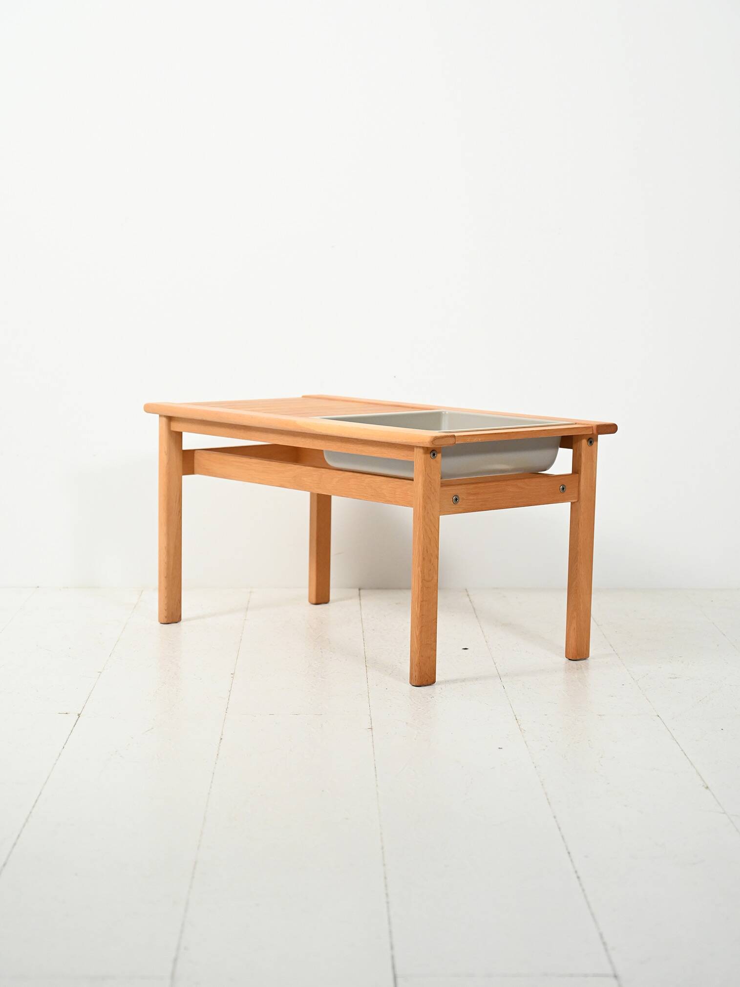 Oak planter bench “Florida”