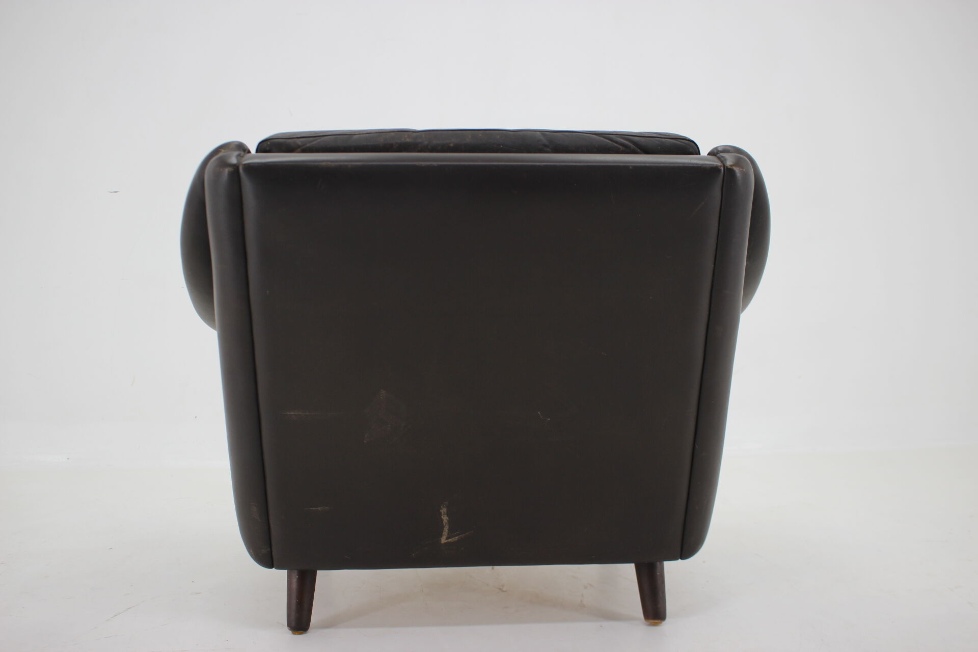 1960s Aage Christiansen ''Matador" leather danish armchair