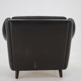 1960s Aage Christiansen ''Matador" leather danish armchair