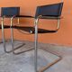 Set of 4 vintage cantilever chairs 1980