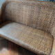 Canapé et fauteuil en rotin