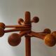 Solid pine coat rack Reiner Daumiller