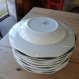 Antique tableware set from Digoin and Sarreguemines