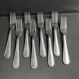 8 forks and 6 large Argental salad or dessert spoons