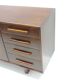 Vintage sideboard with 4 drawers and 2 doors made in the 60s