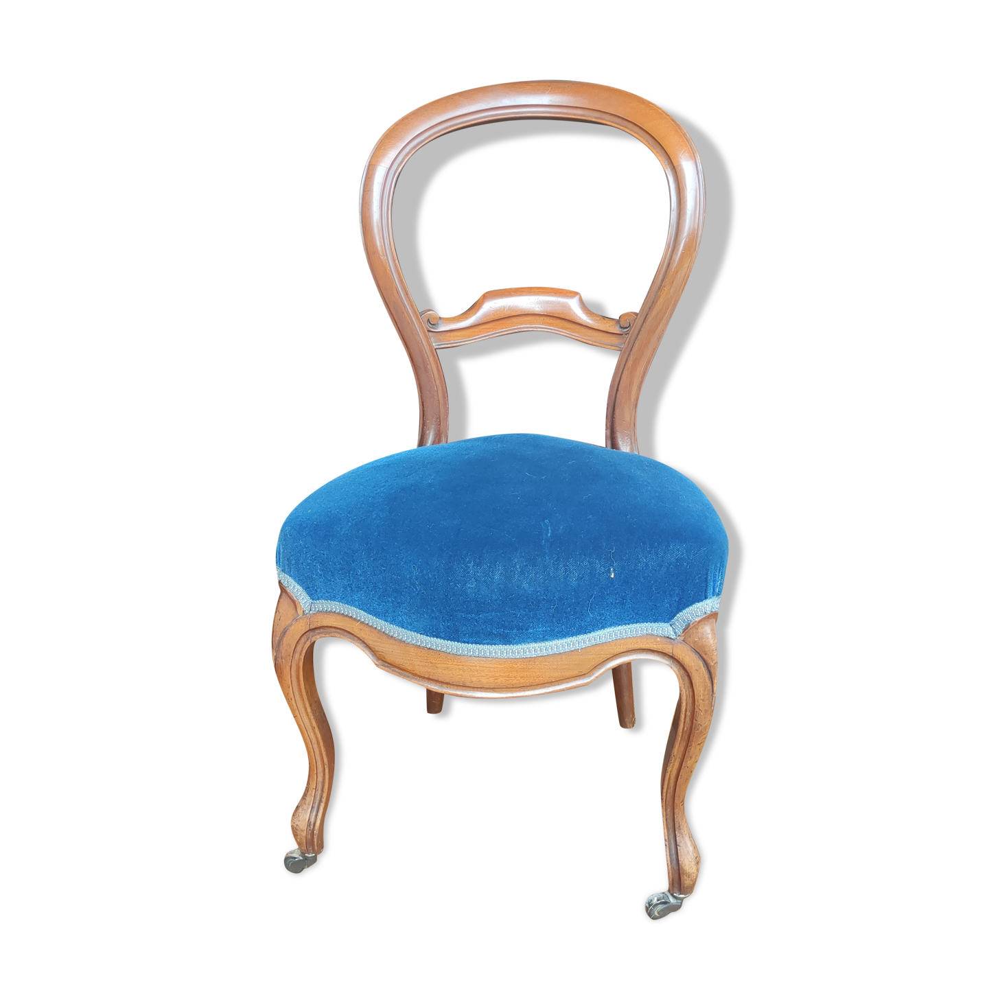 Louis Philippe chair upholstered